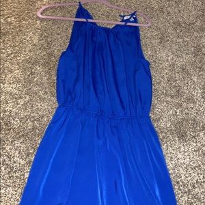 Royal blue light dress